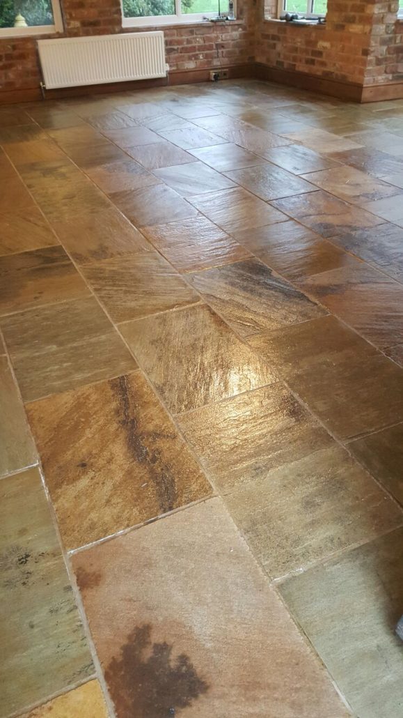 Tiled Floor Cleaning