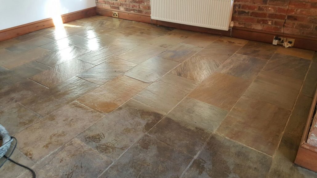 Tiled Floor Cleaning